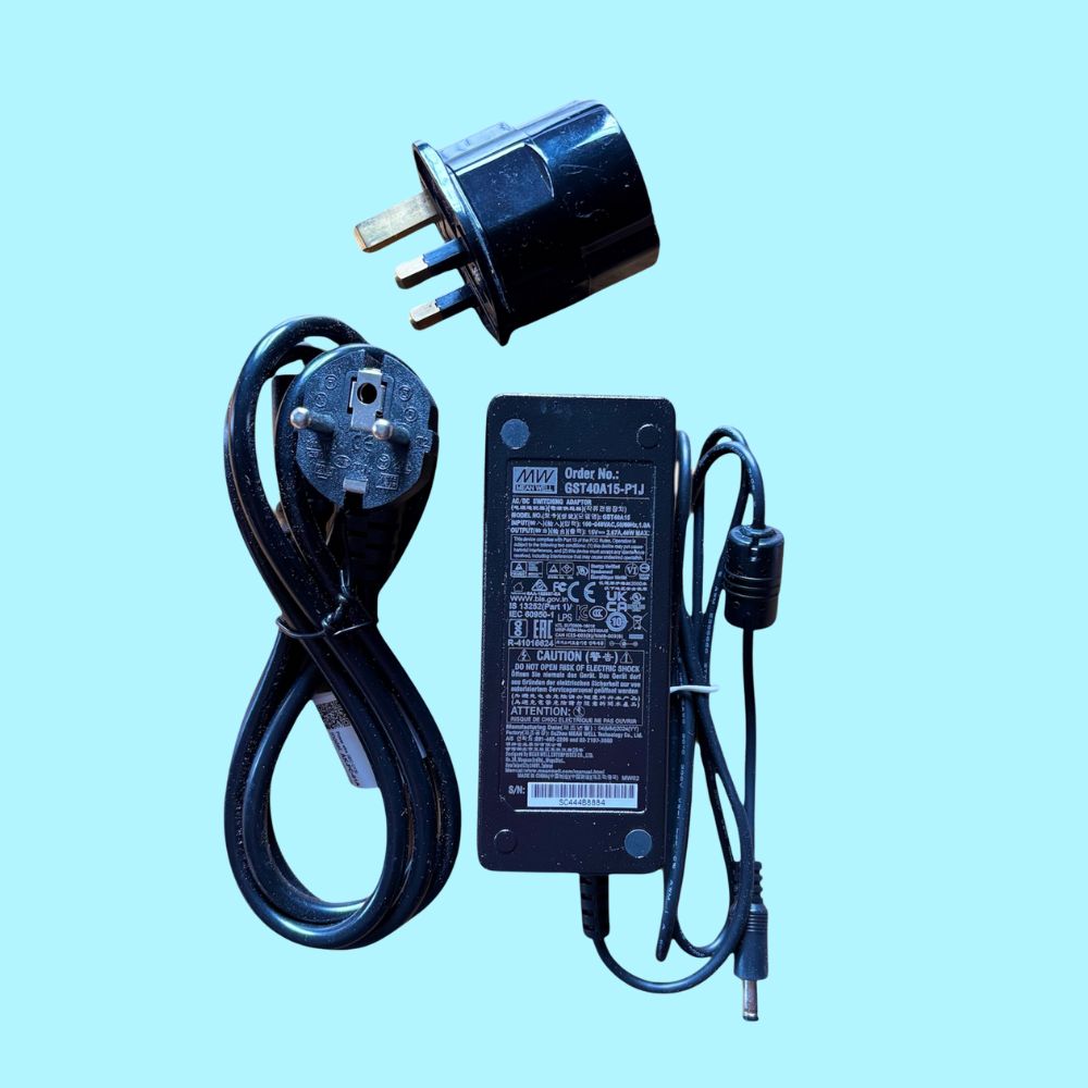 Power supply cables & UK adaptor for Vital Air